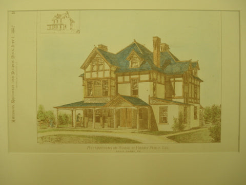 House of Harry Peale, Darby, PA, 1882