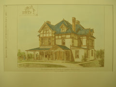 House of Harry Peale, Darby, PA, 1882