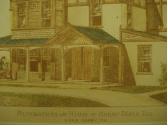 House of Harry Peale, Darby, PA, 1882