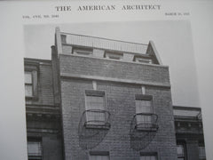 House of Allen Wardwell, ESQ., 127 E. 80th Street, New York, NY, 1915, Messrs. Delano & Aldrich