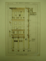 Kinney Building , Newark, NJ, 1913, Cass Gilbert