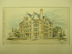 Young Men's Christian Association, Minneapolis, MN, 1888, W. H. Hayes