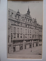 Buildings at Frankfort-on-the-Main , Frankfort, Germany, EUR, 1890, Paul Wallot