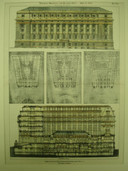 Design for the United States Custom House , New York, NY, 1900, Cass Gilbert