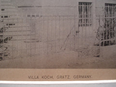 Villa Koch , Gratz, Germany, EUR, 1891, Unknown