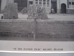 Detail of In den Kleinen Zalm, Malines, Belgium, EUR, 1890, Unknown