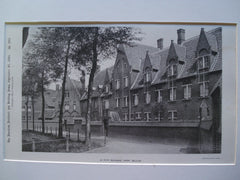 Le Petit Beguinage , Ghent, Belgium, EUR, 1890, Unknown