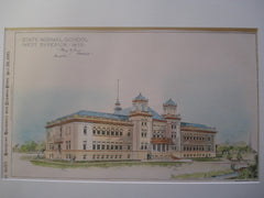 State Normal School , West Superior, WI, 1895, Harry M. Jones