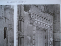 Detail of the Main Entrance of the Flagler Memorial Church , St. Augustine, FL, 1909, Carrere & Hastings