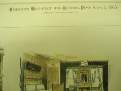 Residence of Mr. Chas. E. Hasbrook , Kansas City, MO, 1885, A. Van Brunt