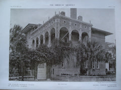 Parsonage for the Flagler Memorial Church , St. Augustine, FL, 1909, Carrere & Hastings