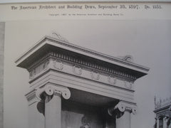 Monument to Peter Cooper , Astor Place, NY, 1897, McKim, Mead & White, Architect(s), Augustus St. Gaudens, Sculptor