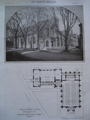 Second Reformed Church , Hackensack, NJ, 1910, Edw. Pearce Casey and A. Durant Sneden