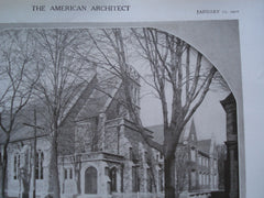 Second Reformed Church , Hackensack, NJ, 1910, Edw. Pearce Casey and A. Durant Sneden