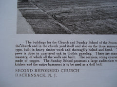 Second Reformed Church , Hackensack, NJ, 1910, Edw. Pearce Casey and A. Durant Sneden