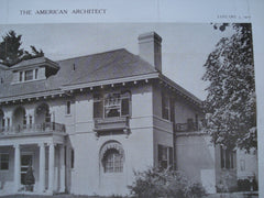 House of Henry R. Smith, Esq., Leominster, MA, 1910, James Purdon