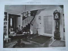 House of Henry R. Smith, Esq. , Leominster, MA, 1910, James Purdon