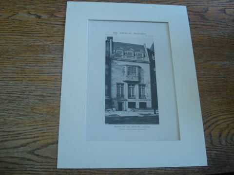 House, No. 1304 Astor St., Chicago, IL, 1915, Messrs. Otis & Clark