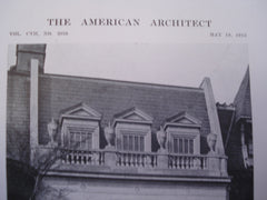House, No. 1304 Astor St., Chicago, IL, 1915, Messrs. Otis & Clark