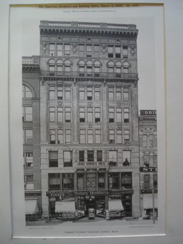 Trangott-Schmidt Building , Chicago, IL, 1898, Donaldson & Meier
