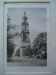 Tower of the Garnisonkirche, Potsdam, Prussia, EUR, 1897, Philipp Gerlach