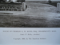 House of Charles G.W. Bond, Esq., Swampscott, MA, 1905, James T. Kelley