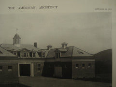 Stable of Harris Fahnestock, Esq., Lenox, MA, 1913, Hoppin & Koen