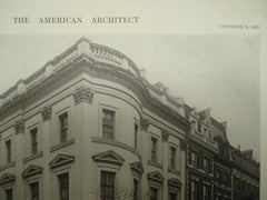 Exterior of Number 477 on Madison Avenue , New York, NY, 1913, Hunt & Hunt
