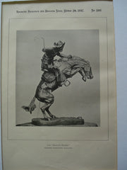 Broncho Buster, 1897, Frederick Remington, [Sculptor]