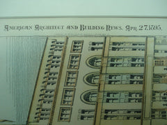 Warehouses for W. J. Smith, Esq., Kansas City, MO, 1895, W. C. Root