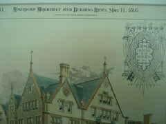 Church of the Diocese of Pennsylvania , Philadelphia, PA, 1895, Baily & Truscott