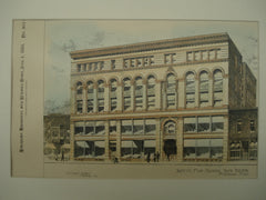 Safety Fund National Bank Building , Fitchburg, MA, 1895, H. M. Francis