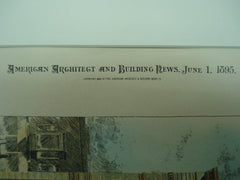 Safety Fund National Bank Building , Fitchburg, MA, 1895, H. M. Francis