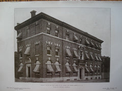 Priests' House for the Parish of St. James, Jay Street, Brooklyn, NY, 1906, George H. Streeton