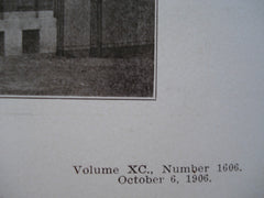 Priests' House for the Parish of St. James, Jay Street, Brooklyn, NY, 1906, George H. Streeton