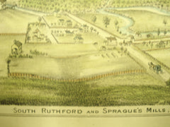South Ruthford and Sprague's Mills, Fillmore County, MN, 1890