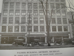 Palmer Building, Detroit, MI, 1913, Albert Kahn