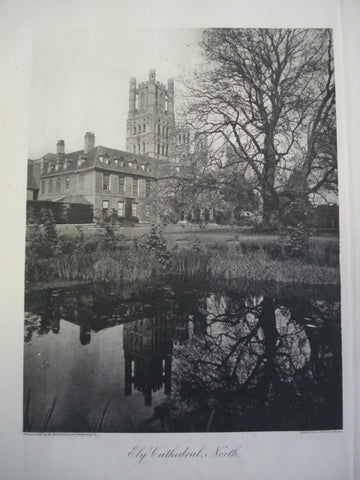 Ely Cathedral, North View, Ely, Cambridgeshire, England, UK, 1886