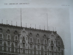 The Blackstone, Chicago, IL, 1910, Marshall & Fox