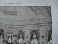 Main Dining Room in the Blackstone , Chicago, IL, 1910, Marshall & Fox