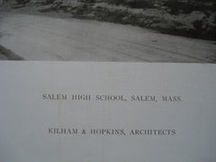 Salem High School , Salem, MA, 1910, Kilham & Hopkins