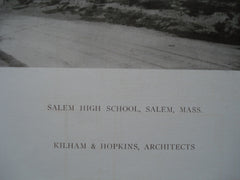 Salem High School , Salem, MA, 1910, Kilham & Hopkins