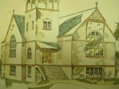 Highland Episcopal Church, Birmingham, AL, 1887, Chisaim & Green