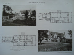 House of Wm. G. Borland, Esq., Mount Kisco, NY, 1910, Delano & Aldrich