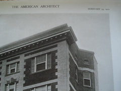 Jackson Apartments , New Orleans, LA, 1910, Stone Bros.