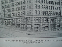 Wolvin Building, General Offices of the Pittsburgh Steamship Company , Duluth, MN, 1903