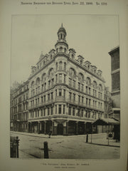 Feathers on King Street, St. James's, London, England, UK, 1900, Robert Sawyer