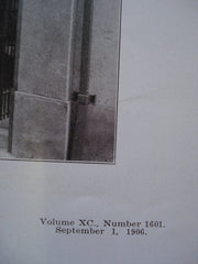 House of C.A. Douglas, Esq., Columbia Road, Washington, DC, 1906, Wood, Donn & Deming