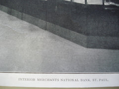 Interior of the Merchants National Bank , St. Paul, MN, 1903