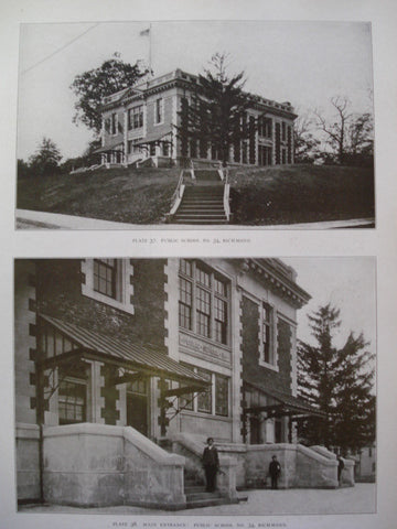 Public School, No. 34, Richmond, NY, 1908, C.B.J. Snyder